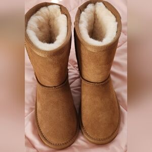 BearPaw Tan Kids Boots